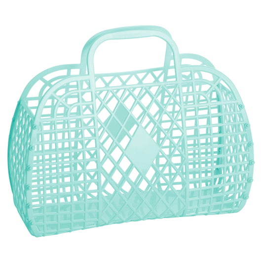 Retro Basket Jelly Bag - Large Mint