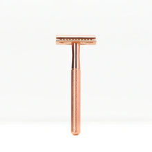 Load image into Gallery viewer, Bambaw Rose Gold Metal Safety Razor
