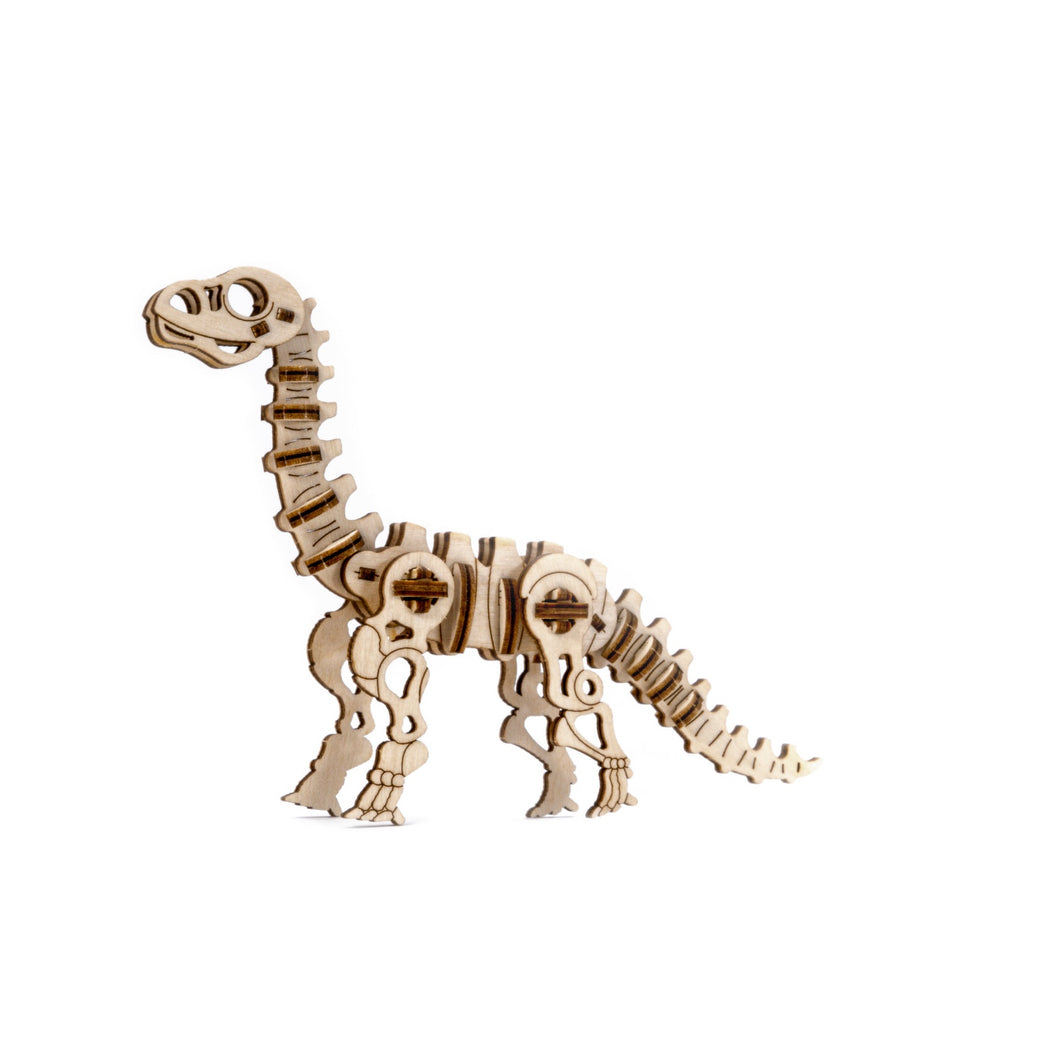 Wooden Mechanical Dinosaur - Diplodocus