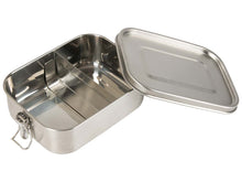 Load image into Gallery viewer, Stainless steel lunch box with separator compartment
