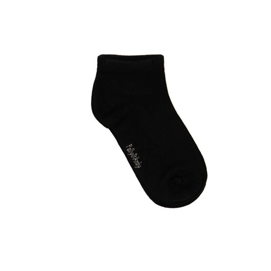Ankle -  Black Bamboo Sock (seamless toe)