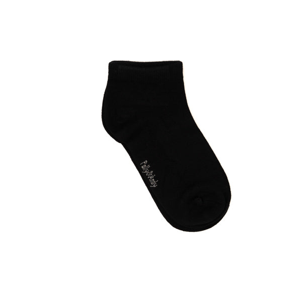 Ankle - Bamboo Black Seamless Sock