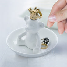 Load image into Gallery viewer, Teddy Bear Jewellery &amp; Ring Tray
